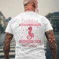 Kinder Ich Kann Jetzt Schwimmen Seepferdchen Abzeichen T-Shirt mit Rückendruck Geschenke für alte Männer