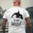 Orca Is My Ghost Tier I Orca Whale I Orca S T-Shirt mit Rückendruck Geschenke für alte Männer