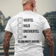Ostdeutschzeit Ossi Zeiten Ddr Slogan T-Shirt mit Rückendruck Geschenke für alte Männer