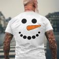 Weihnachten Schneemann Geschenk Costume Fancy Dress T-Shirt mit Rückendruck Geschenke für alte Männer