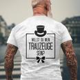 Willst Du Mein Trauzeugsein Sein Bester Kumpel Wedding T-Shirt mit Rückendruck Geschenke für alte Männer