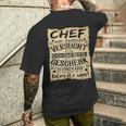Chef Wir Haben Versucht Das Beste Geschenk Zu Finden Chef T-Shirt mit Rückendruck Geschenke für Ihn