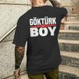 Göktürk Boy's Göktürk S T-Shirt mit Rückendruck Geschenke für Ihn