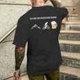 Ich Bin Ein Einfacher Mann German Language T-Shirt mit Rückendruck Geschenke für Ihn