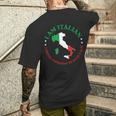 Lustiges Sarkastisches Italien-Zitat Wortspiel Spruch Witz T-Shirt mit Rückendruck Geschenke für Ihn