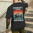 Mir Reicht's Ich Geh Drechselbank Drechsler T-Shirt mit Rückendruck Geschenke für Ihn