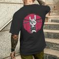 Punk Band Drum Kit T-Shirt mit Rückendruck Geschenke für Ihn