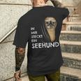 Seahund Costume Children's Clothing In Mir Steckt Ein Seahund T-Shirt mit Rückendruck Geschenke für Ihn