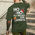 Ho Ho Hol Mir Mal An Aperol Winter Christmas Aperol T-Shirt mit Rückendruck Geschenke für Ihn