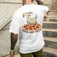 Bock Auf Pizza German Language T-Shirt mit Rückendruck Geschenke für Ihn