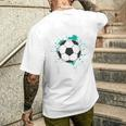 Children's Football Aufstieg Into Die First Day Of School 80 T-Shirt mit Rückendruck Geschenke für Ihn