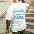 Children's Ich Versuche Mich Zu Benehmen Papa Ich Versuche Mich 80 T-Shirt mit Rückendruck Geschenke für Ihn