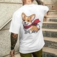 Corgi Geschenke Für Corgi-Liebhaber Corgi Damen Corgi Dog T-Shirt mit Rückendruck Geschenke für Ihn
