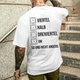 Ostdeutschzeit Ossi Zeiten Ddr Slogan T-Shirt mit Rückendruck Geschenke für Ihn