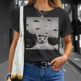 Alien Ufo Cat T-Shirt Geschenke für Sie