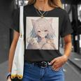 Anime- Und Katzenliebhaber Für Nager Manga Kawaii Graphic Otaku T-Shirt Geschenke für Sie