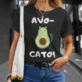 Avo-Cato Cat Avocado Meow Cat T-Shirt Geschenke für Sie
