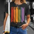 Berlin Skyline Retro Souvenir Vintage Berlin T-Shirt Geschenke für Sie