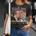 Berliner Mauer Bruderkuss T-Shirt Geschenke für Sie