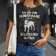 Bull Terrier Glitter Dog Owners Dog Holder Dog T-Shirt Geschenke für Sie