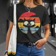 Cute Retro Vintage Cat Sunset Cats Vintage T-Shirt Geschenke für Sie