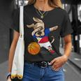 Dog Dabbing Basketball Philippines Jersey Sport Lover T-Shirt Geschenke für Sie