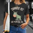 Esel Landwirt Bauer Bauernhof Stall Spruch Lustig Geschenk T-Shirt Geschenke für Sie