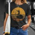Fischer Vintage Fishing Rod Lake T-Shirt Geschenke für Sie