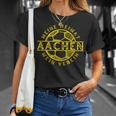 Football Kicken Club Aachen Fan Heimat Rheinland T-Shirt Geschenke für Sie