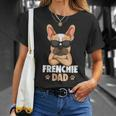 Frenchie Dad French Bulldog Dad T-Shirt Geschenke für Sie