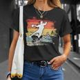 Handballer Vintage Retro Handball T-Shirt Geschenke für Sie