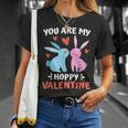 Hoppel Rabbit Ich Liebe Mein Hasen Valentine's Day T-Shirt Geschenke für Sie