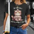 Katze Kein Morgenmensch T-Shirt Geschenke für Sie