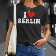 I Love Berlin T-Shirt Geschenke für Sie