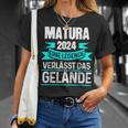 Matura 2024 Eine Legende Verlässt Das Matura Bestanden T-Shirt Geschenke für Sie