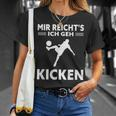Mir Reichts Ich Geh Kicken Children's Football T-Shirt Geschenke für Sie