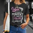 Perfektes Haar T-Shirt - Motiv Das Leben Ist Nicht Perfekt, Germany Geschenke für Sie