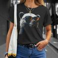 Polar Bear Sunglasses Glasses Polar Bear Animal Bear T-Shirt Geschenke für Sie