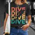 Retro Vintage Diving For Diver T-Shirt Geschenke für Sie