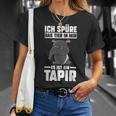 Tapir-T-Shirt mit Spruch Ich spüre das Tier in mir, es ist ein Tapir, Lustiges Outfit Geschenke für Sie