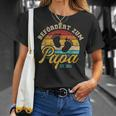 Vintage Retro Befördert Zum Papa 2024 T-Shirt Geschenke für Sie