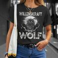 Willenskraft Wie Wolf Motivation Outdoor Survival T-Shirt Geschenke für Sie