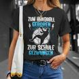 Zum Handball Geboren, Kindershirt Schwarz S für Schule Geschenke für Sie