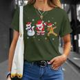 Christmas Dabbing Santa Claus Children Men T-Shirt Geschenke für Sie