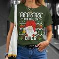 Ho Ho Hol Mir Mal Ein Bier Christmas Slogan T-Shirt Geschenke für Sie