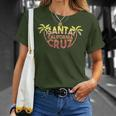 Santa Cruz Ca California Surfer 70S 80S Retro T-Shirt Geschenke für Sie