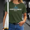 Santa Cruz California Vintage Retro 80S Surfer T-Shirt Geschenke für Sie