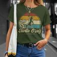 Santa Cruz City California Souvenir Vintage Retro T-Shirt Geschenke für Sie
