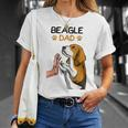 Beagle Dog Dad T-Shirt Geschenke für Sie