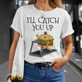 Fast-Food-Burger Fitness-Läufer Lustig T-Shirt Geschenke für Sie